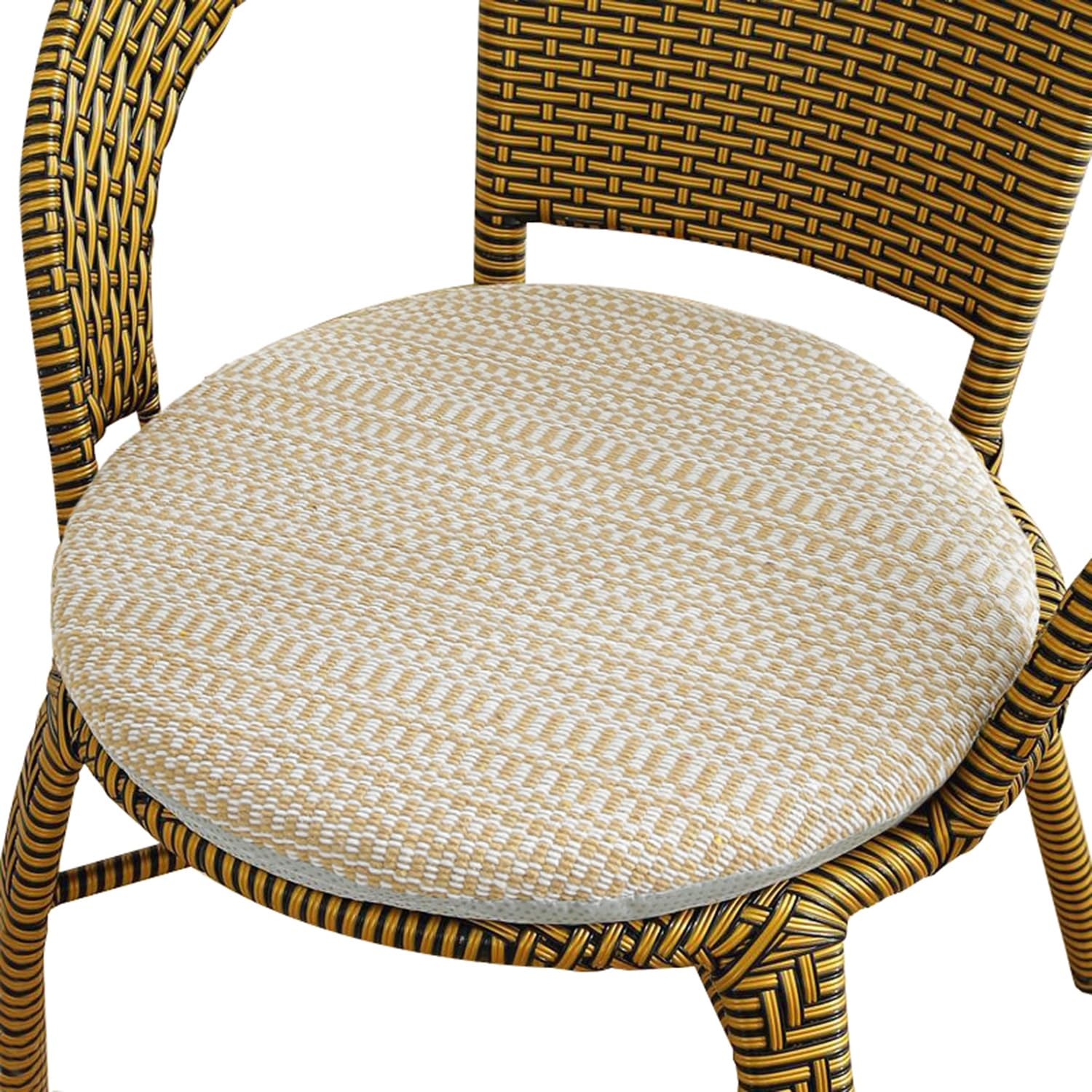 Round Chair/Seat Cushion Indoor/Outdoor Chair Pads Round Seat Cushions Garden Patio Home Cushions with Removable Covers - Diameter 12/14/16/18/20 for Yoga Living Room Balcony Office(28,50cm/20in)