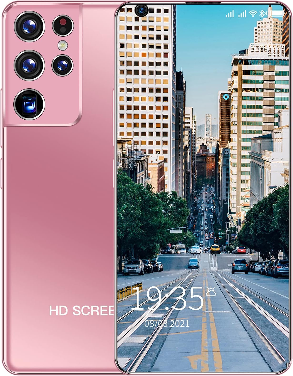 Smartphone,Android Mobile Phones,Triple Rear Camera,6.1"Full-screen Dual SIM Cell Phone,Support: Wifi,GPS,Bluetooth Cell Phones,UK Version.