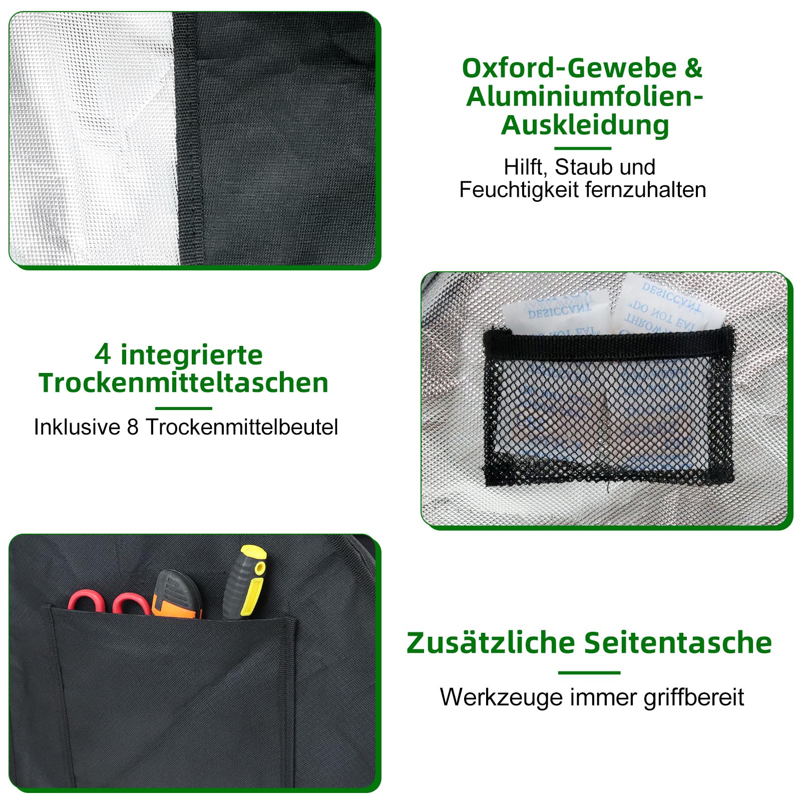 3D Drucker Filament Aufbewahrungsbox für 18 Rollen – Metall Filament Regal mit trapezförmigem Design, Staub- und Feuchtigkeitsschutz mit Trockenmittel für Zuhause, Büro und Studio