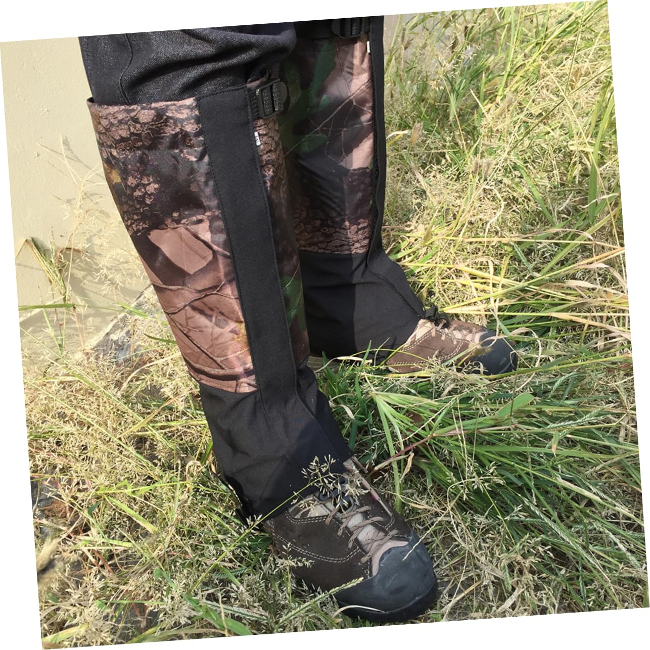POPETPOP 2 Paires Guêtres Imperméables Legging De Neige Guêtres d'hiver Supports De Sangle De Canne à Pêche Couverture De Chaussures Jambières La Neige Couvre-Chaussures Camouflage