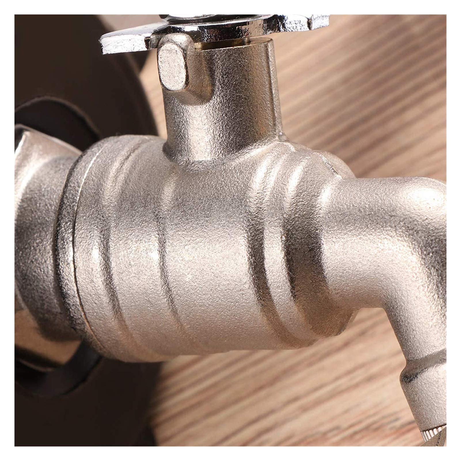 Narzędzia systemowe do montażu ogrodnictwa IBC Wody Zbiornik Adapter S60x6 Kran 3/4 "Zawór zastępczy 60mm Gwint gruboziarnisty do 15 mm Ogród Złącze Wody Drain Adapter Montaż (Color : 3I4 inch)