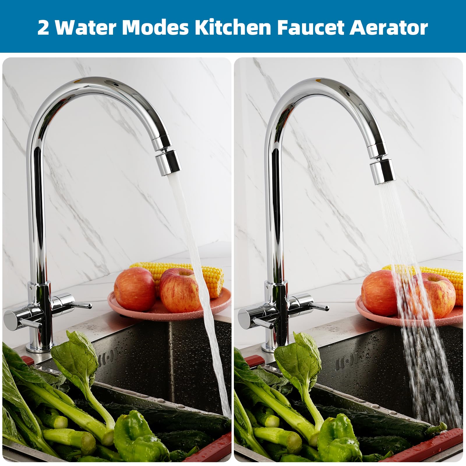 Alargador Grifo Cocina GUOYOU 360 U00b0Giratorio Cocina Con