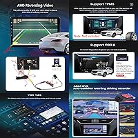 Vista 5 de Android 11 Radio doble DIN estéreo para coche SsangYong Tivoli 2019 ~ 2021 Navegación GPS 9 pulgadas Headunit MP5 Multimedia Video Player con cámara