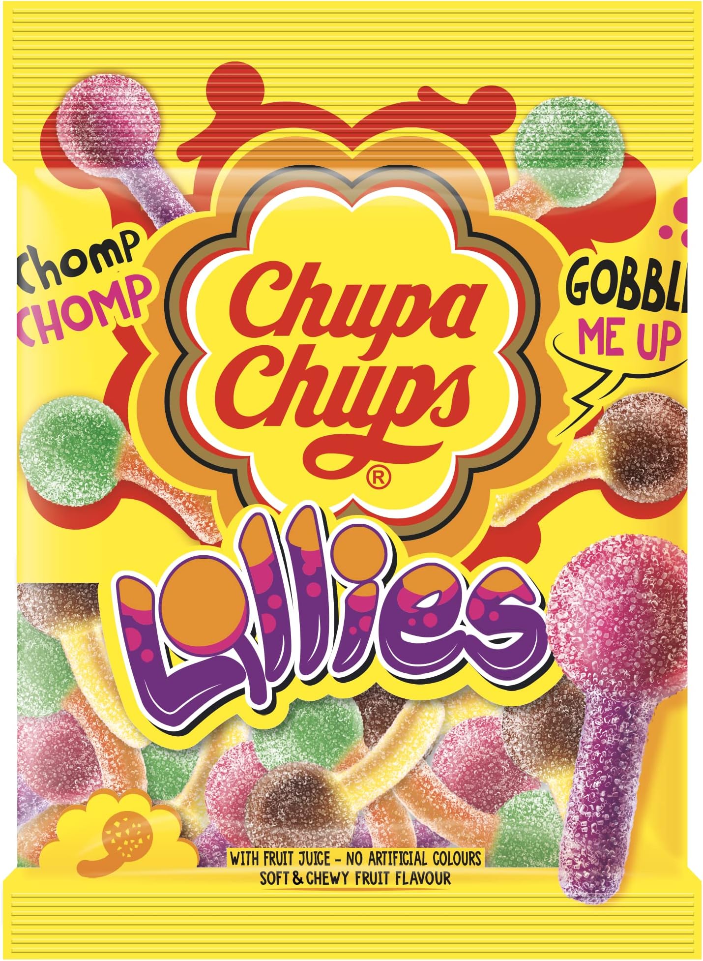 Chupa Chups Lollies Jelly Candy , 90 Gm