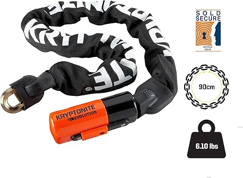 Miniatura 3 de E-Bike Kryptonite Evolution Mini Cadena de seguridad integrada de 0394in