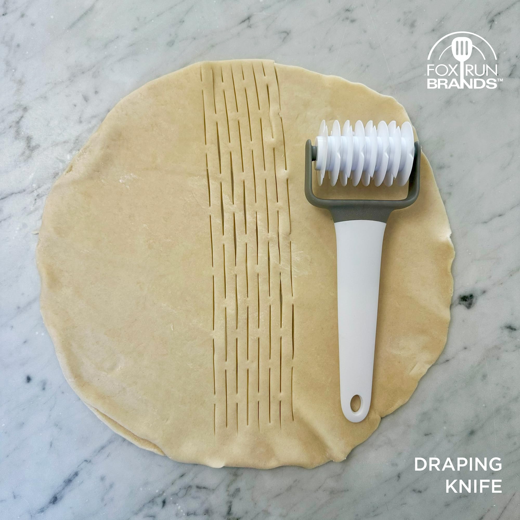 Fox Run Pasta & Pastry Cutter Set - 5 Tools -2