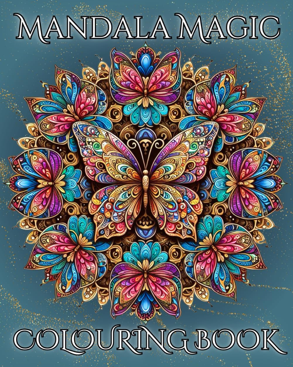 Mandala Magic: Relaxation Colouring for Teens and Adults