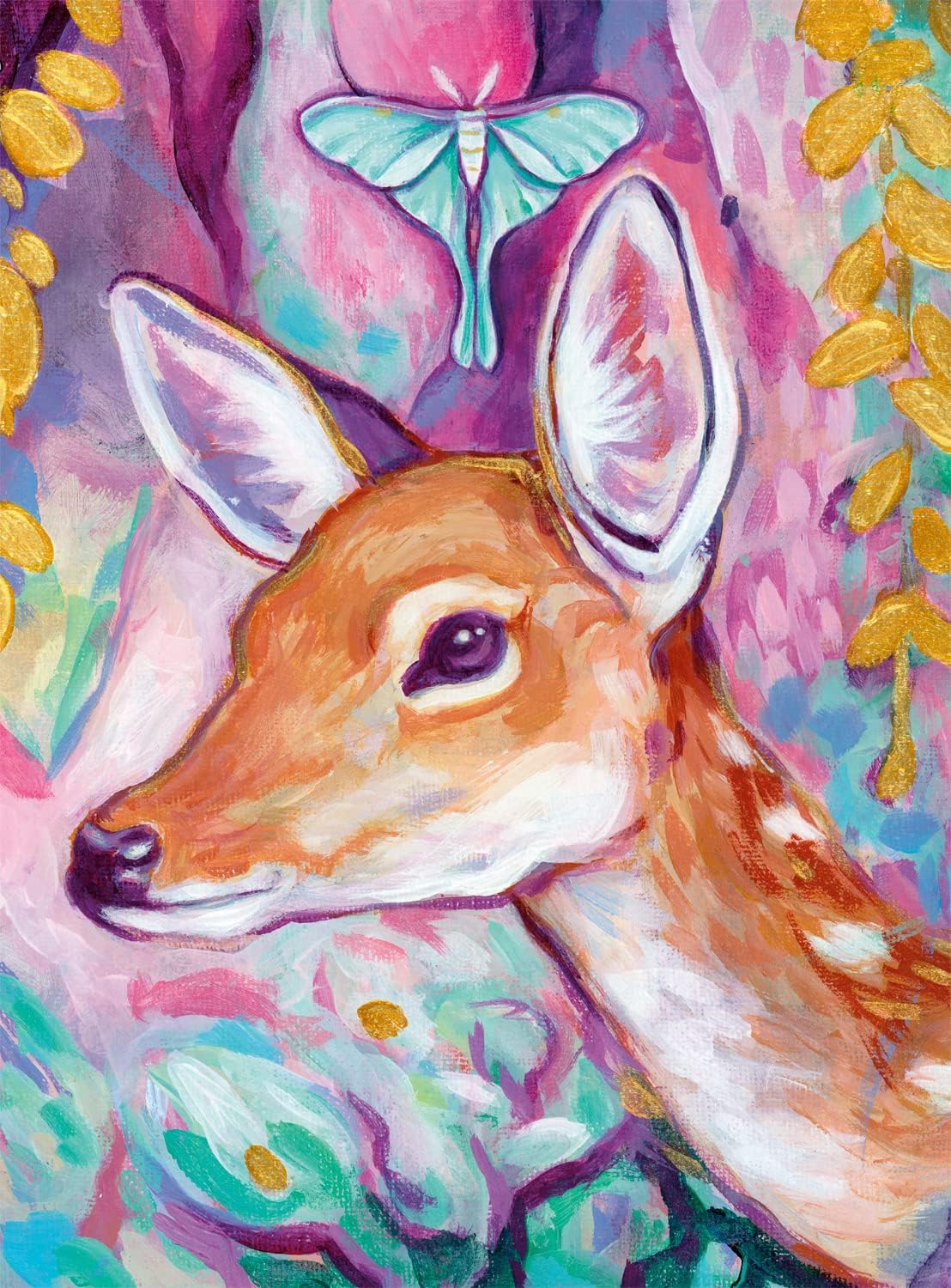 Buffalo Games - Luna and Fawn - 1000 Piece Jigsaw Puzzle for Adults - Challenging Puzzle Perfect for Game Nights - Finished Puzzle Size is 26.75 x 19.75