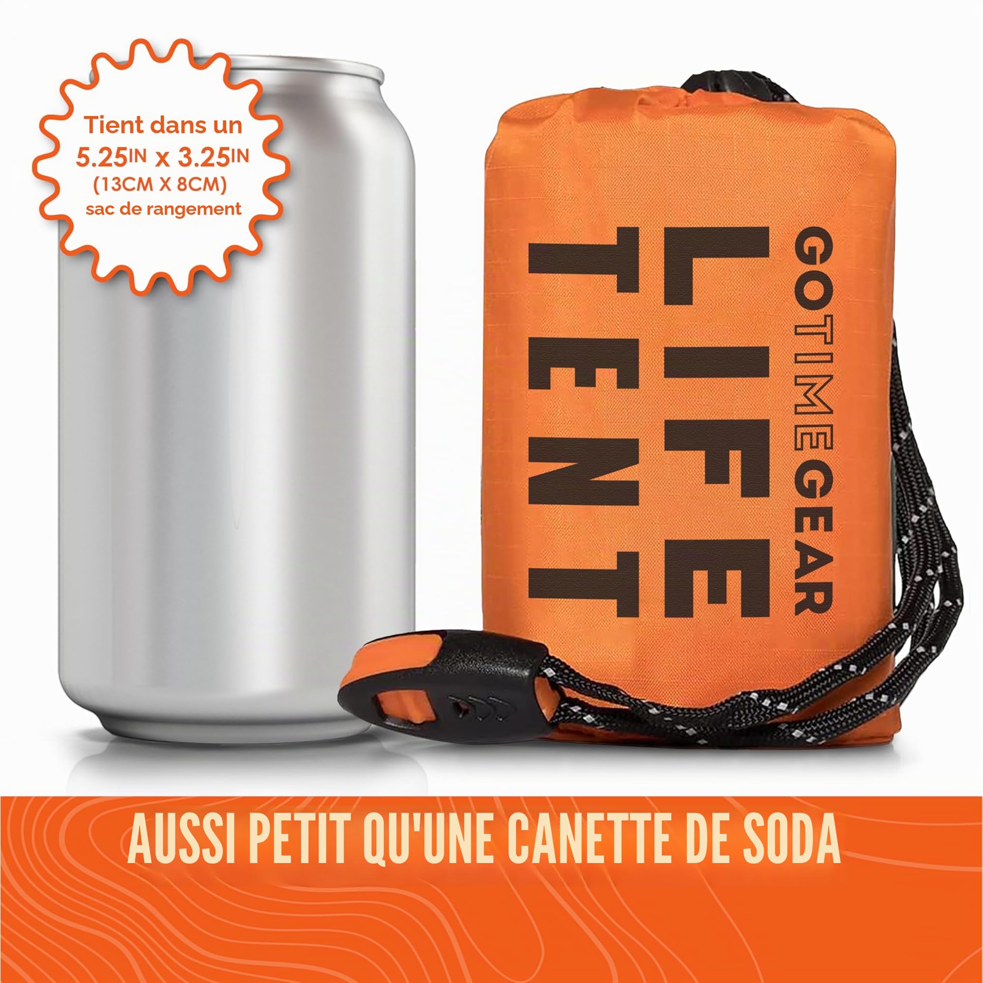 Go Time Gear Life Tent Emergency Survival Shelter