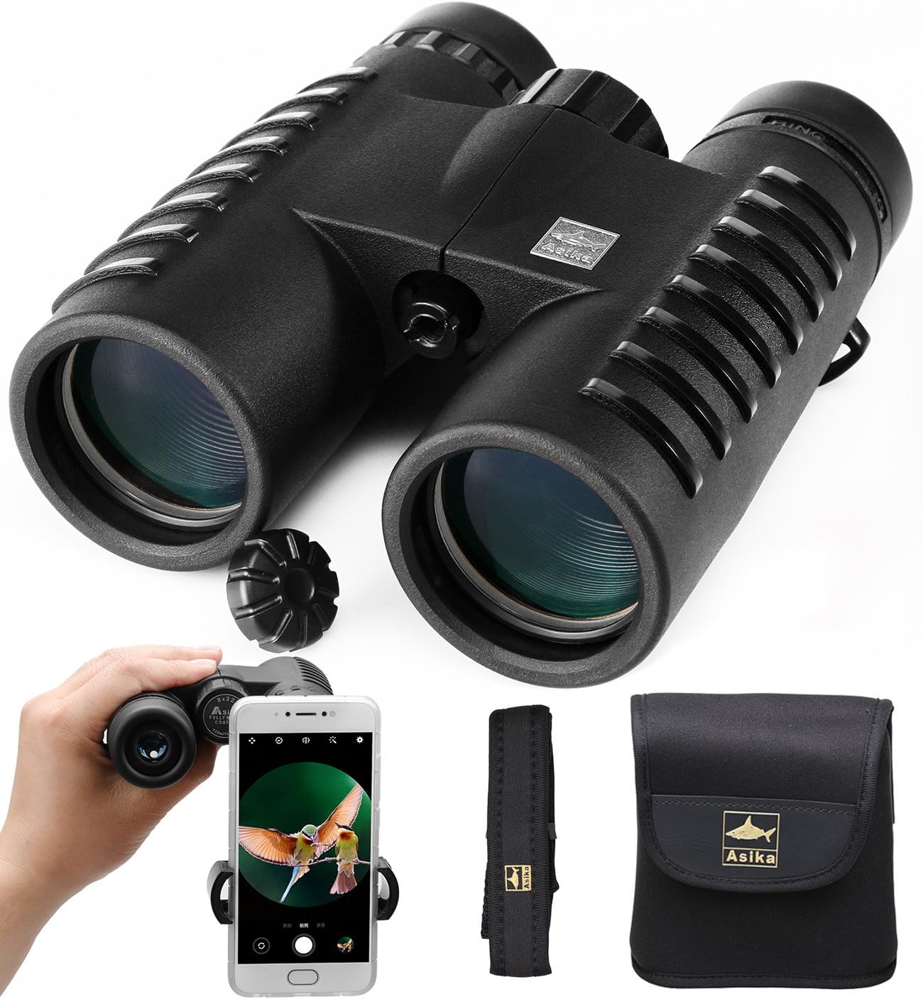 HD Binoculars for Adults, Compact for Bird Watching Stargazing Hunting Travelling
