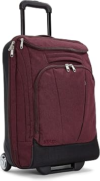 eBags TLS Mother Lode Mini 21" Wheeled Duffel Bag Luggage - Carry-On , Garnet Limited Edition, One Size, Garnet Limited Edition, One size