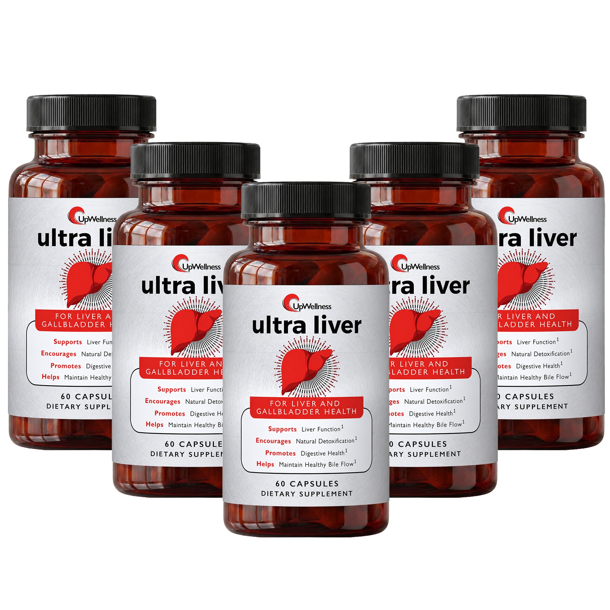 UpWellness Ultra Liver Support Supplement, 60 Capsules — Amazon image 8