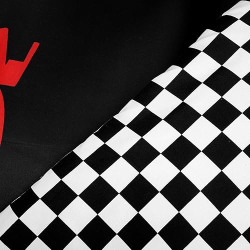 Miniatura 4 de Lush Decor Racing Cars - Juego de edredón reversible de 5 piezas, tamaño matrimonialqueen, color negro