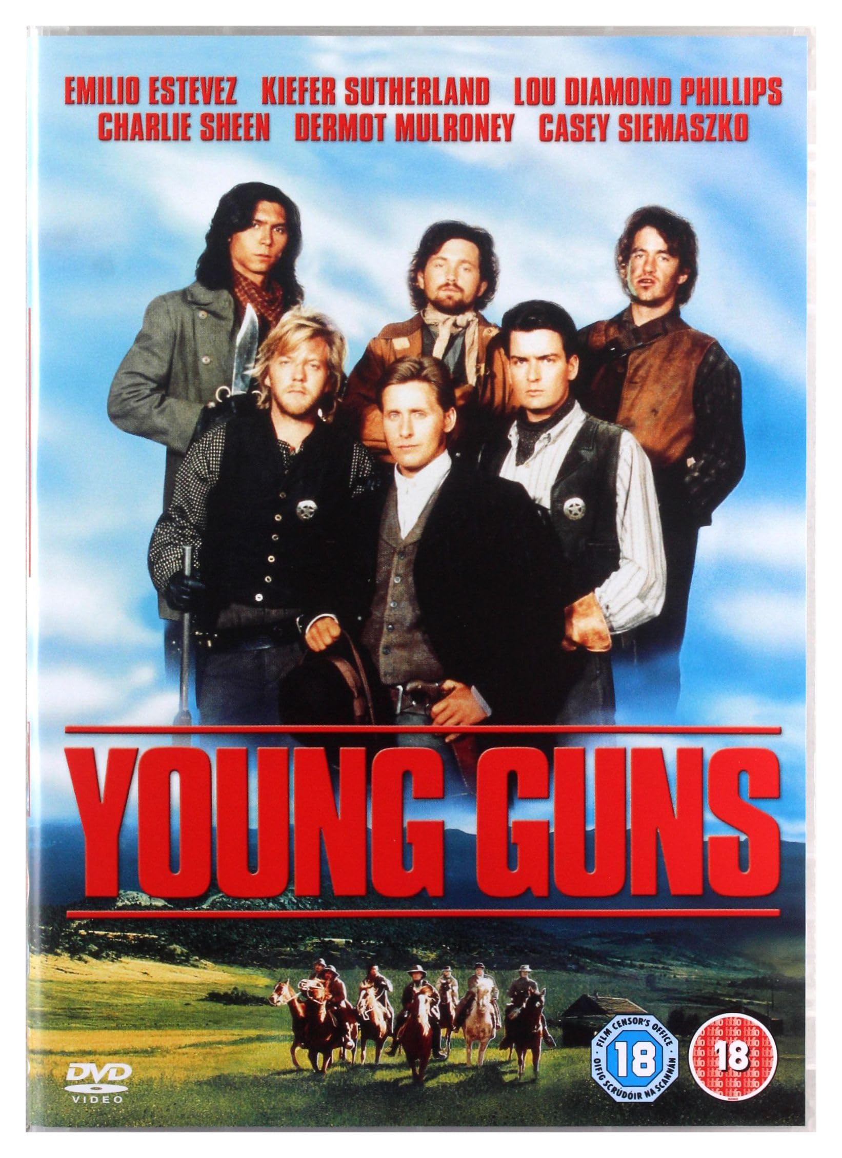 YOUNG GUNS - NEW / SEALED DVD - UK STOCK
