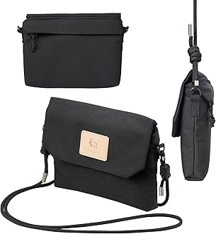 小物 saculanbou サコッシュ（#131 無彩キュービック） ｜小倉織｜小倉 縞縞