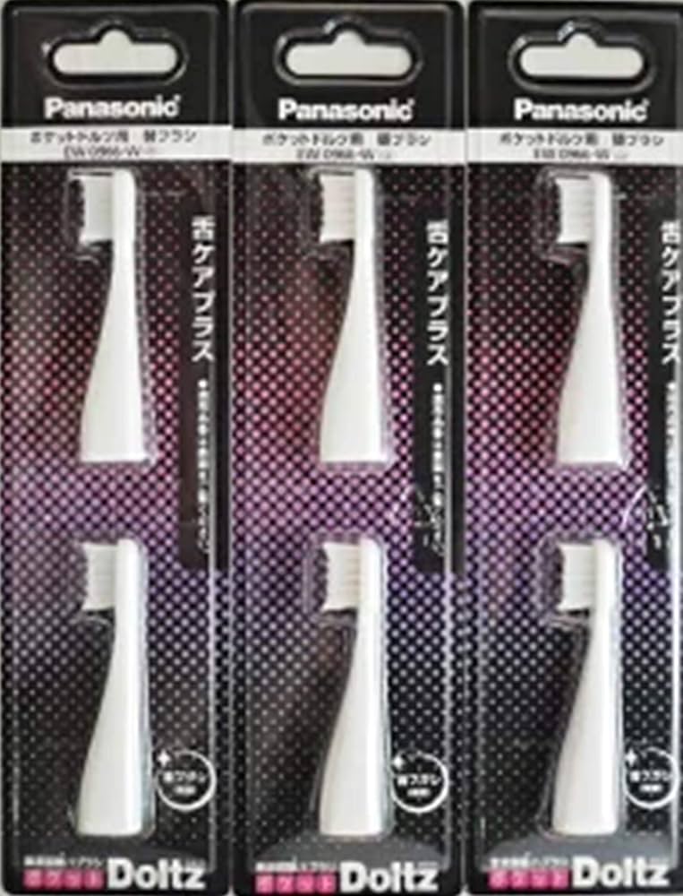 （まとめ買い）EW0966-W 2本×５セット計１０本　パナソニック 替えブラシ ポケットドルツ 舌ケアプラス 2zzhgl6 Amazon.co.jp: パナソニック ポケットドルツ用 舌ケアプラス