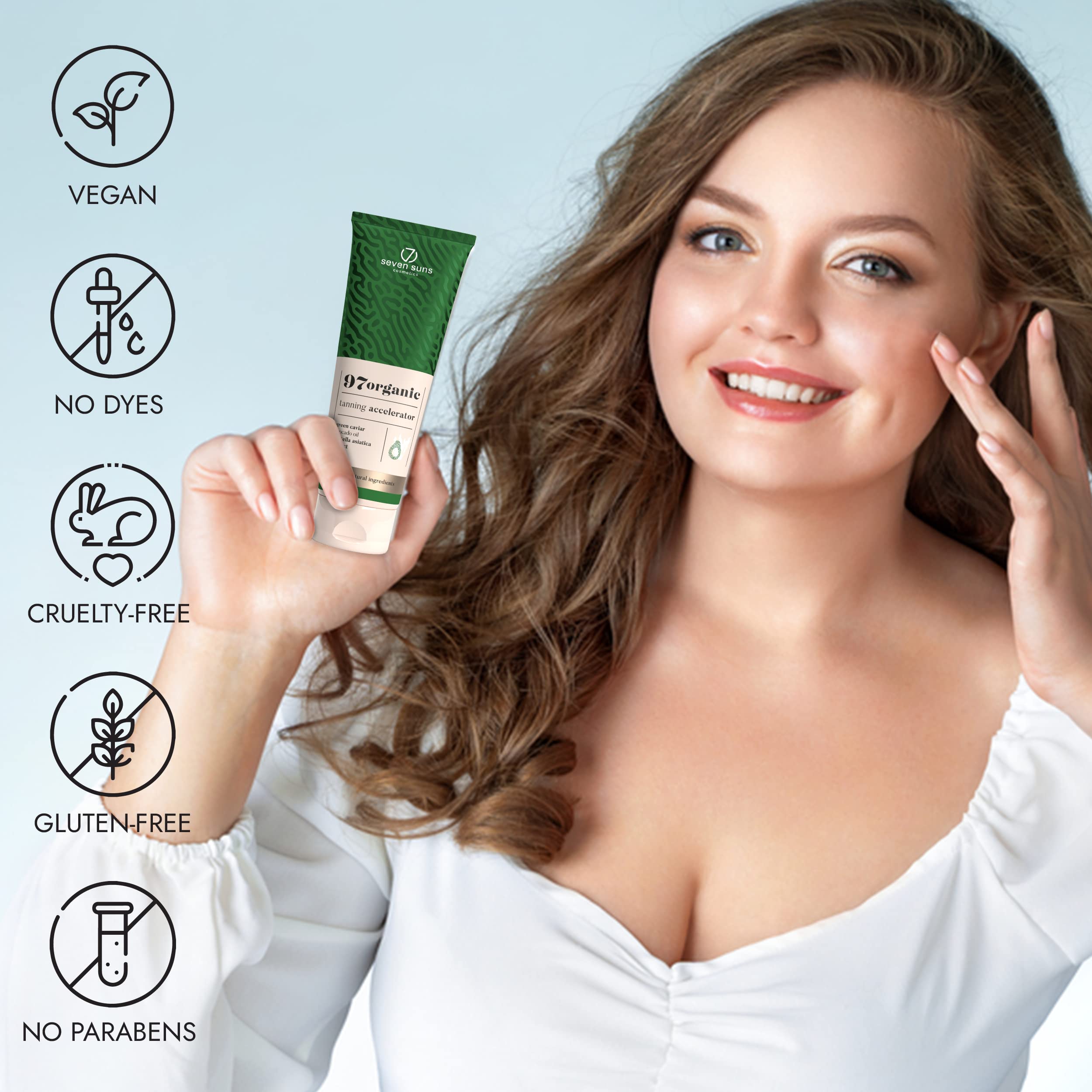7Suns 97 Acceleratore abbronzante naturale organico