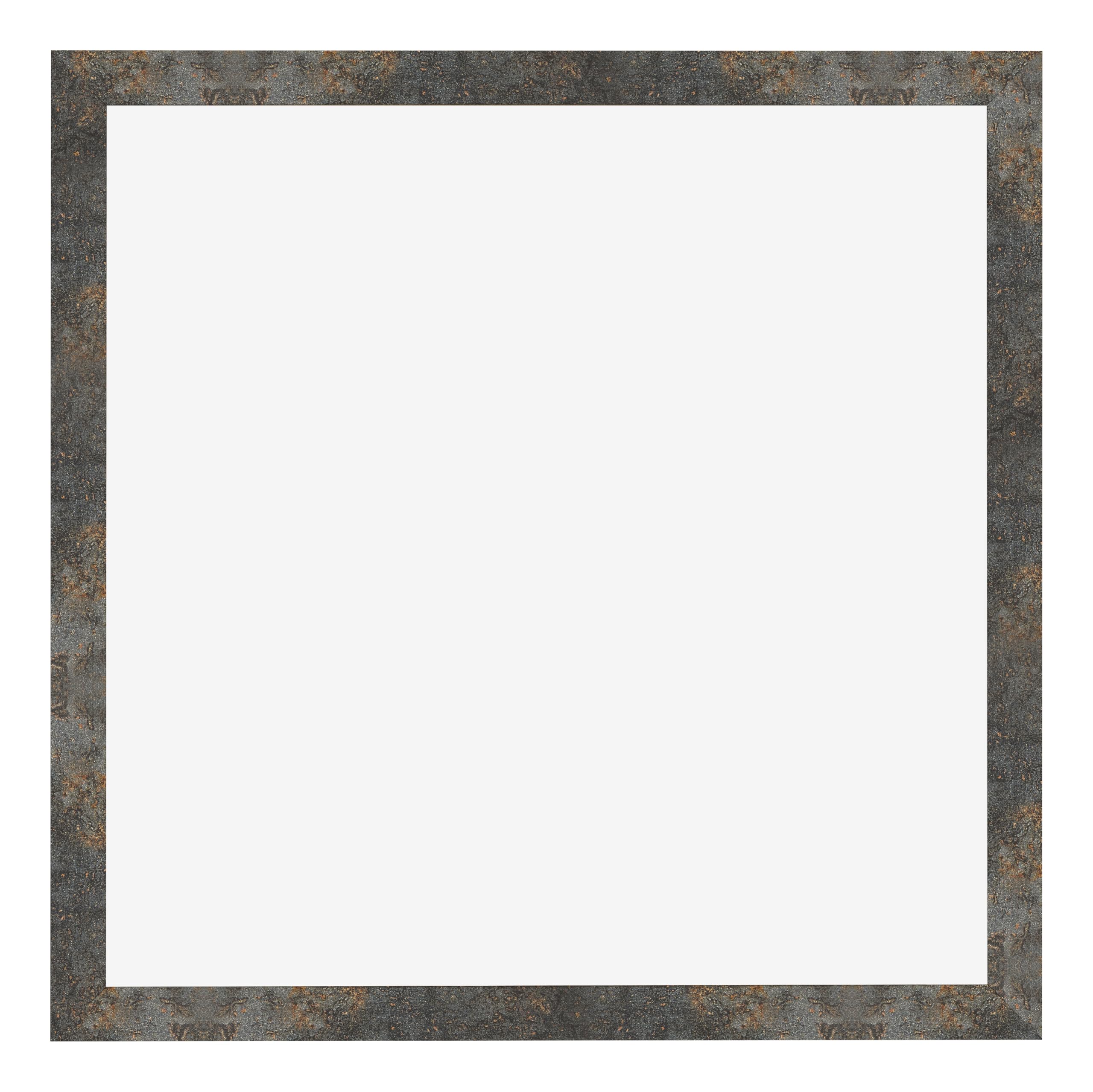 Dutch Frame Factory - Picture frame 55x55 cm - Oxidized Metal - MDF Picture frame with Antireflex Acrylic glass - Photo frame 55x55 cm - Benno
