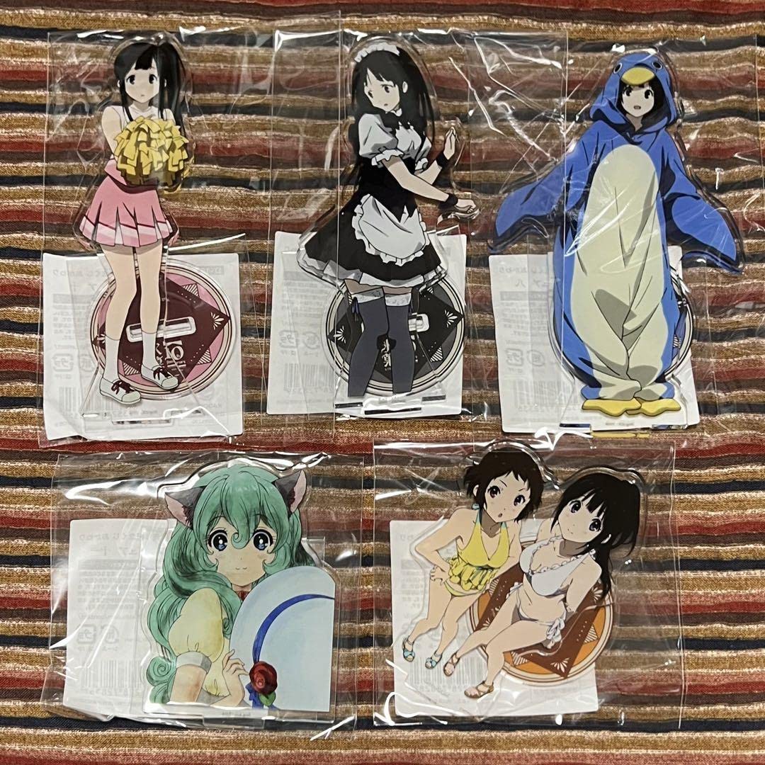 氷菓 アクリルスタンドセット 氷菓画集 千反田 アクリルスタンド 缶