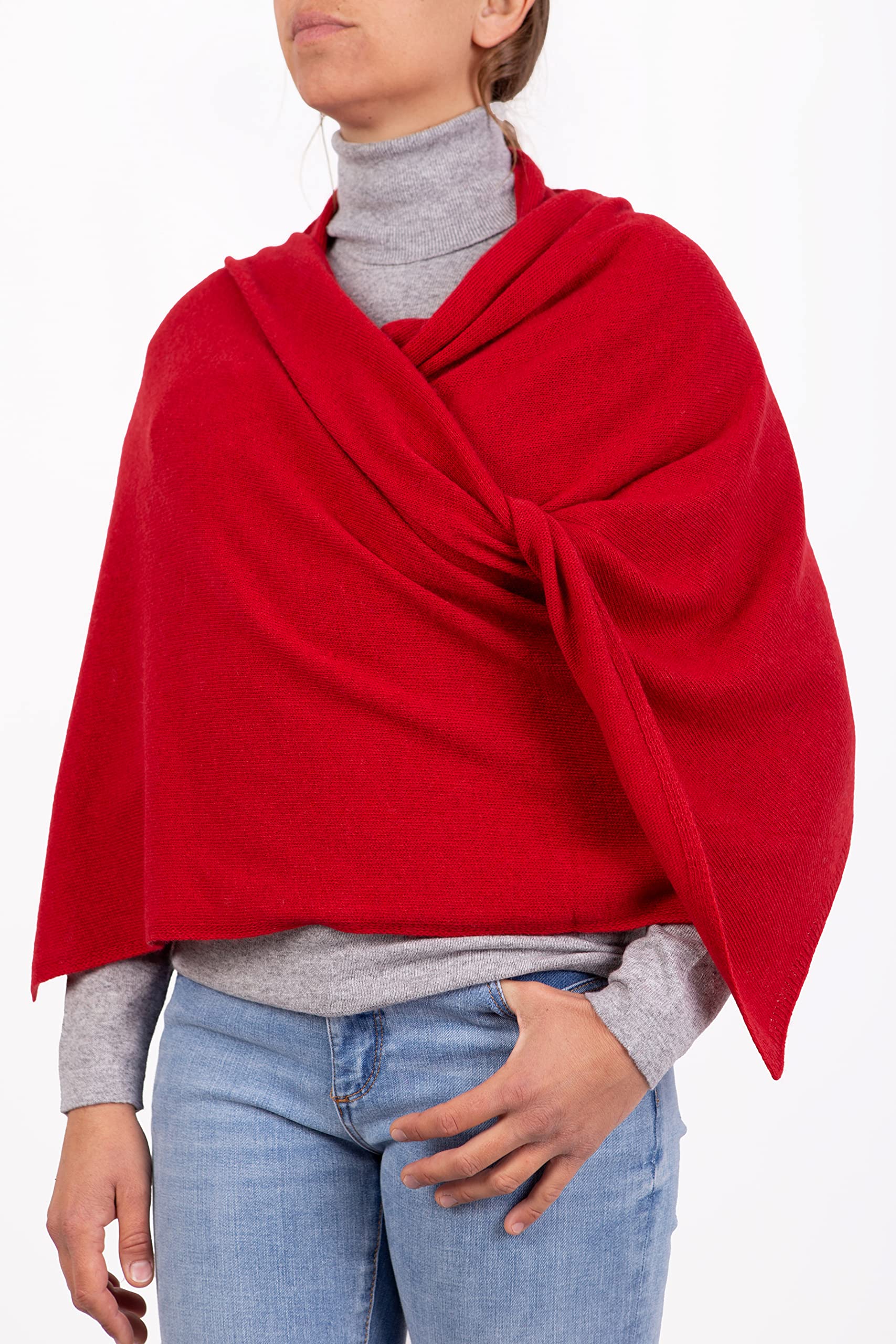 Damenstola aus Kaschmirmischung, Made in Italy, Einheitsgröße