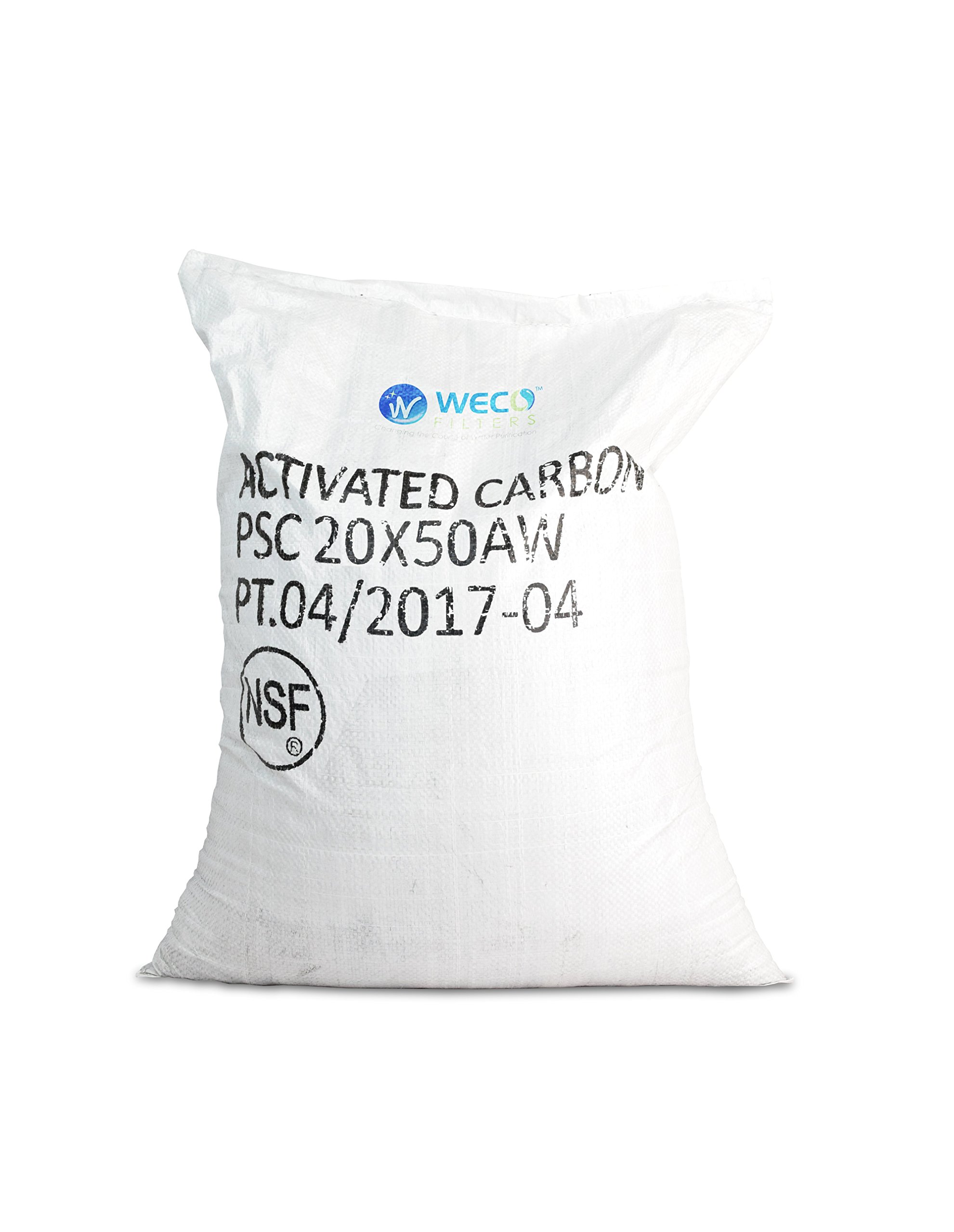 WECOCoco Shell Catalytic Carbon for Water Filters - 1 cu.ft (20 x 50 MESH)