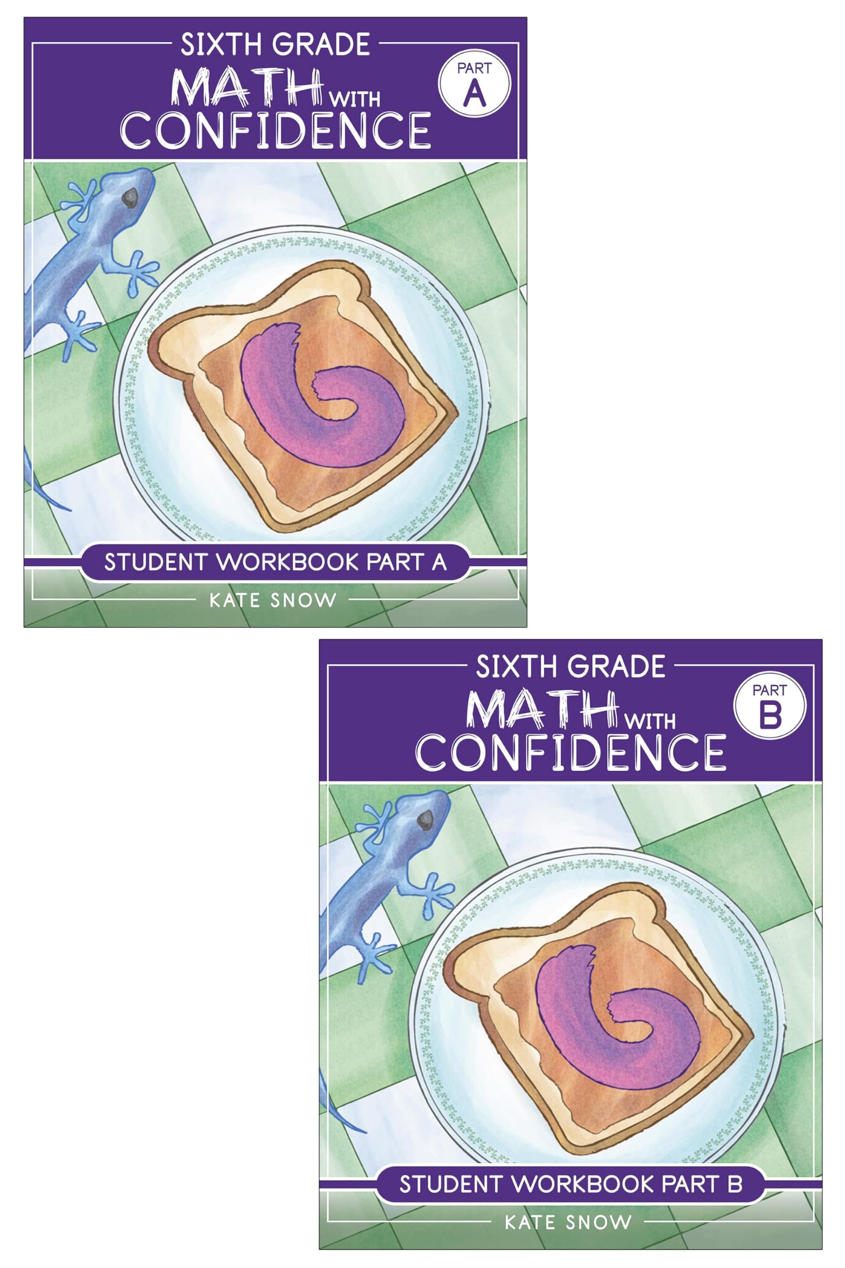 Sixth Grade Math with Confidence Student Workbook Bundle: 0