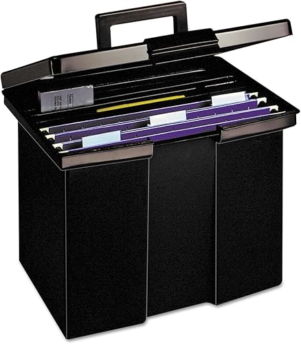 Miniatura 2 de Pendaflex Caja de archivos económica, negra, 10-7/8" H x 13-1/2" W x 10-1/4" D (20861)