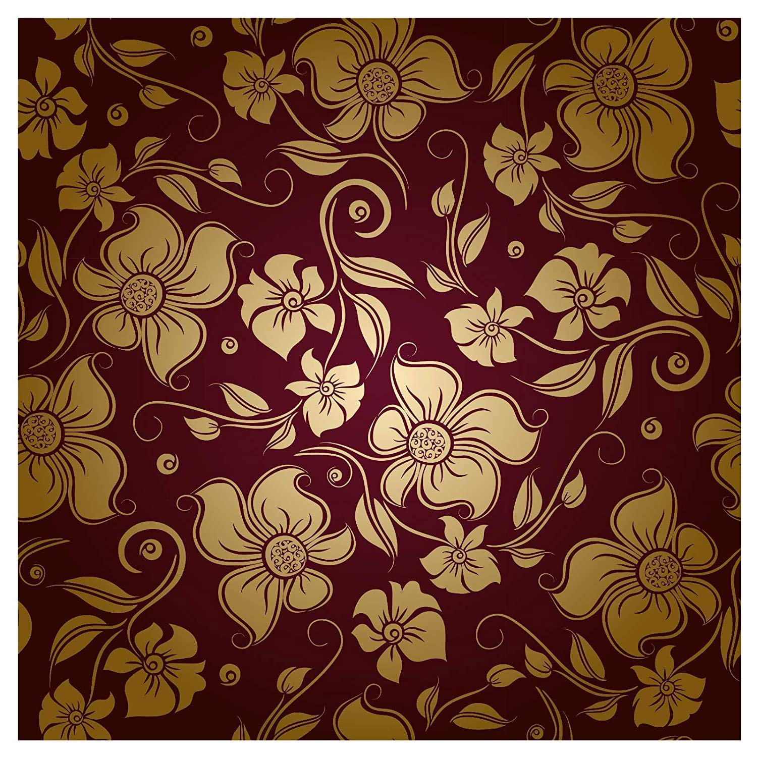 ALL YOUR DESIGN Wall Stickers | Self Adhesive Waterproof Vintage Flower Pattern Wallpaper | Vinyl Wall Stickers for Home Decor, Living Room, Bedroom, Hall, Kids Room (40 sq.ft) (B08SM6ND8M) Amazon Price History, Amazon Price Tracker