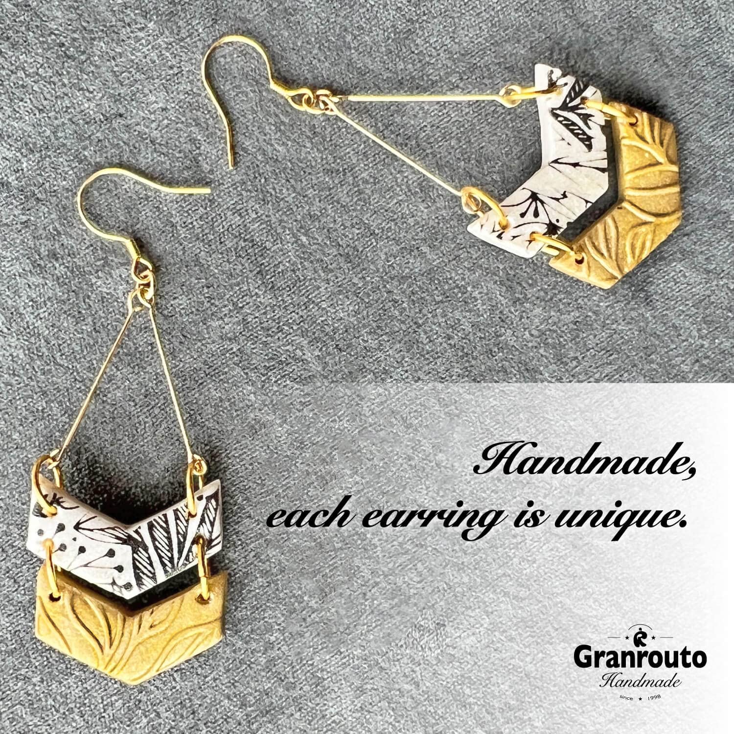 Orecchini Donna Argento 925 Boho Handmade Originale Pendenti Gioielli Lunghi Orecchini per Ragazza Anallergici Ideale Regalo per Donna Bambina