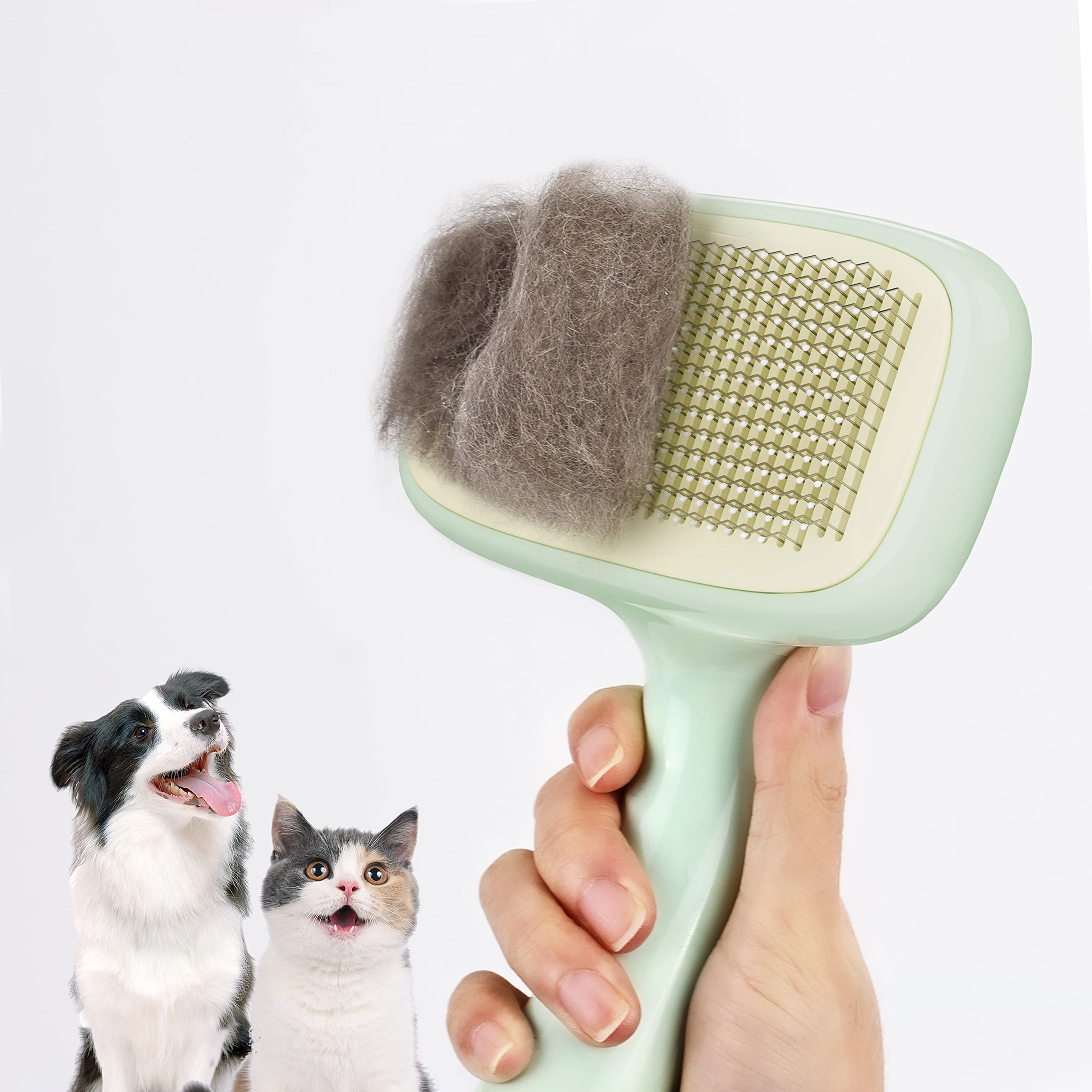 Amazon.co.jp: LAIKA ペットブラシ 猫ブラシ 犬ブラシ スリッカー