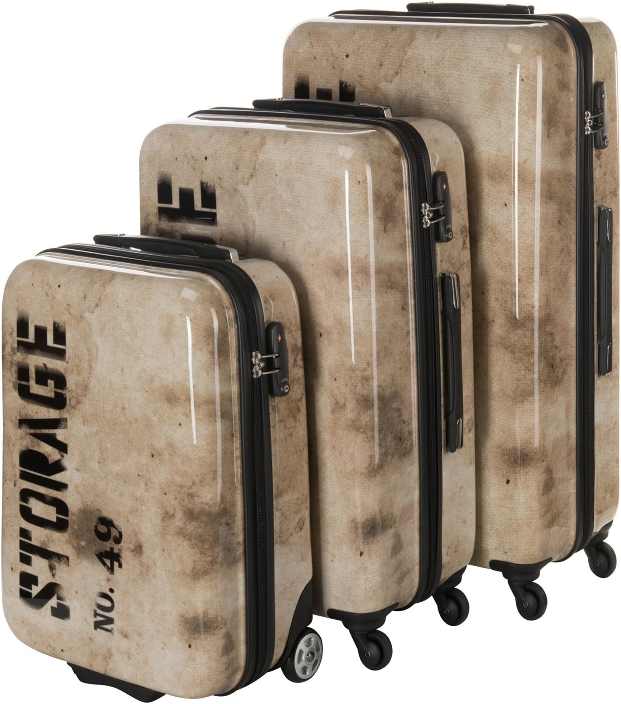 SuitSuit Storage Set of 3 Hard Shell Trolley Cases