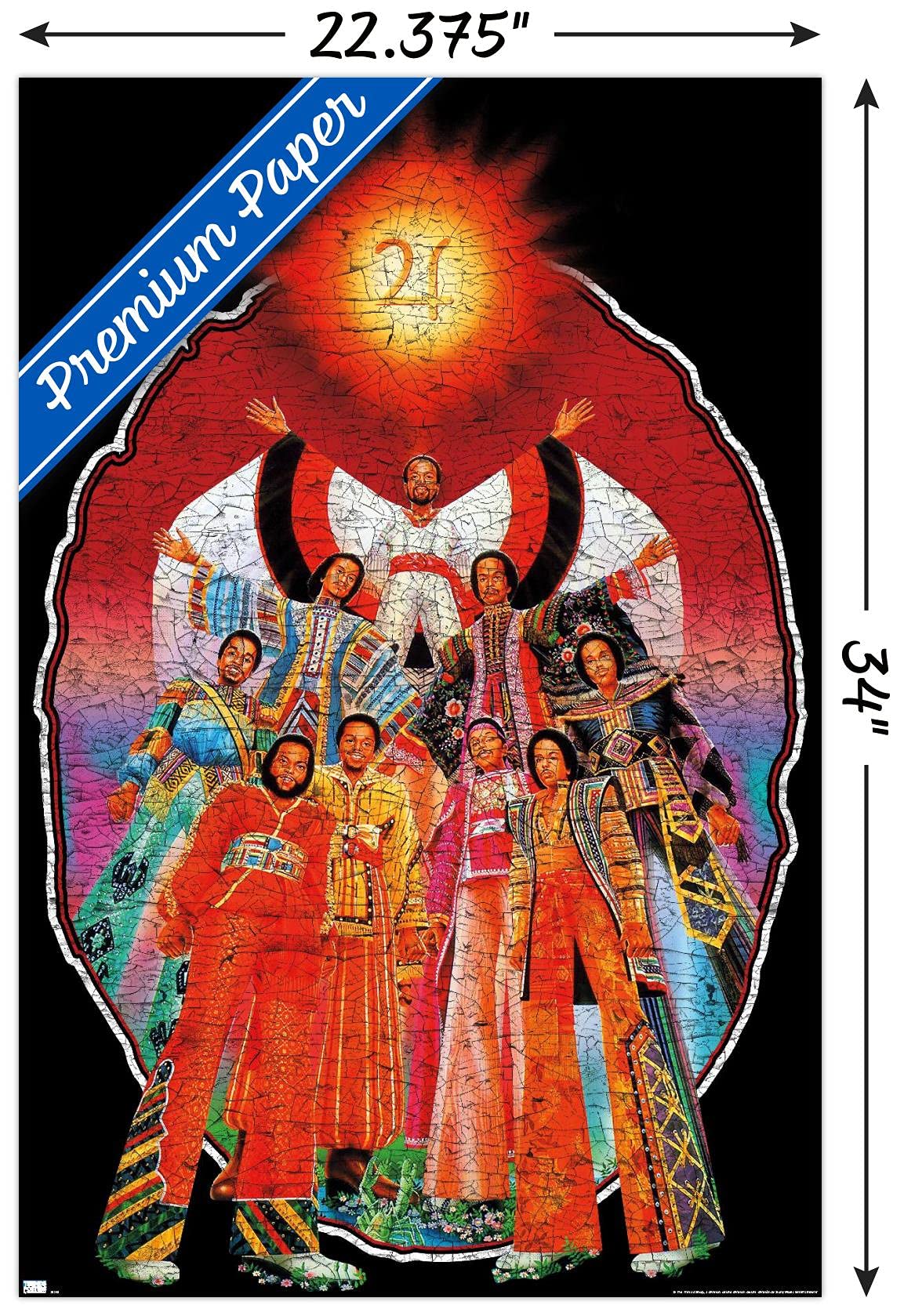 Amazon.co.jp: Trends International Earth Wind & Fire - バンド