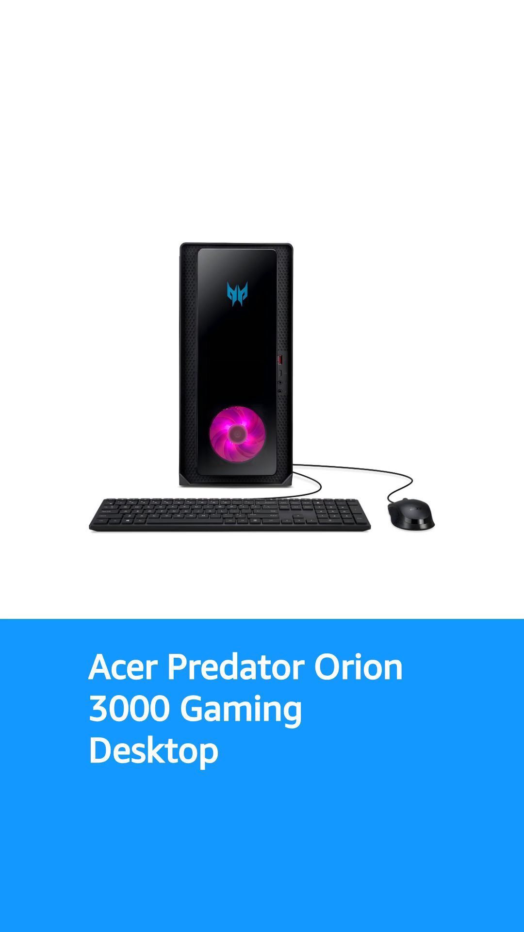Acer Predator Orion 3000 Gaming Desktop | Intel Core i7-13700F CPU