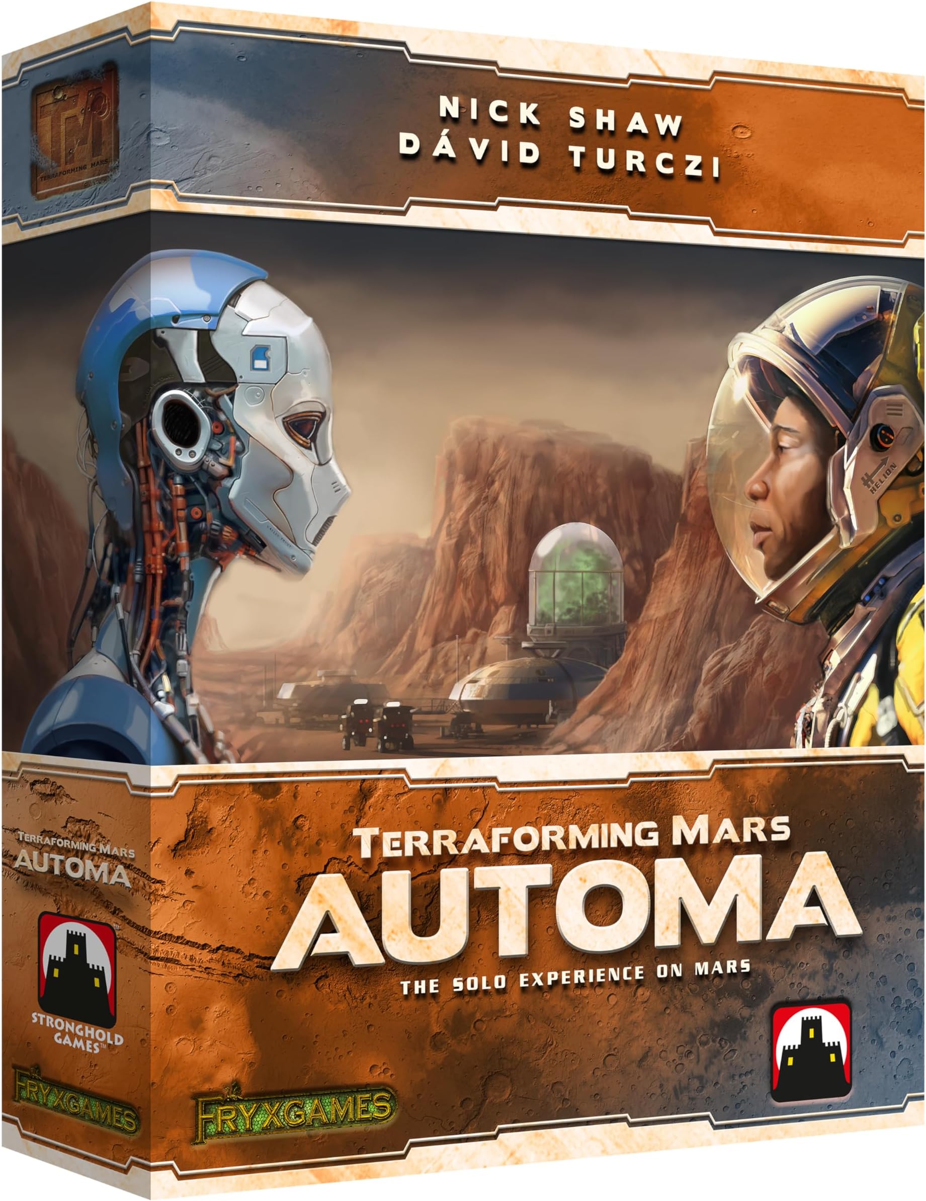 Stonghold Games - Terraforming Mars Automa - Strategy Board Game Expansion - for 1 Players and Ages 12+