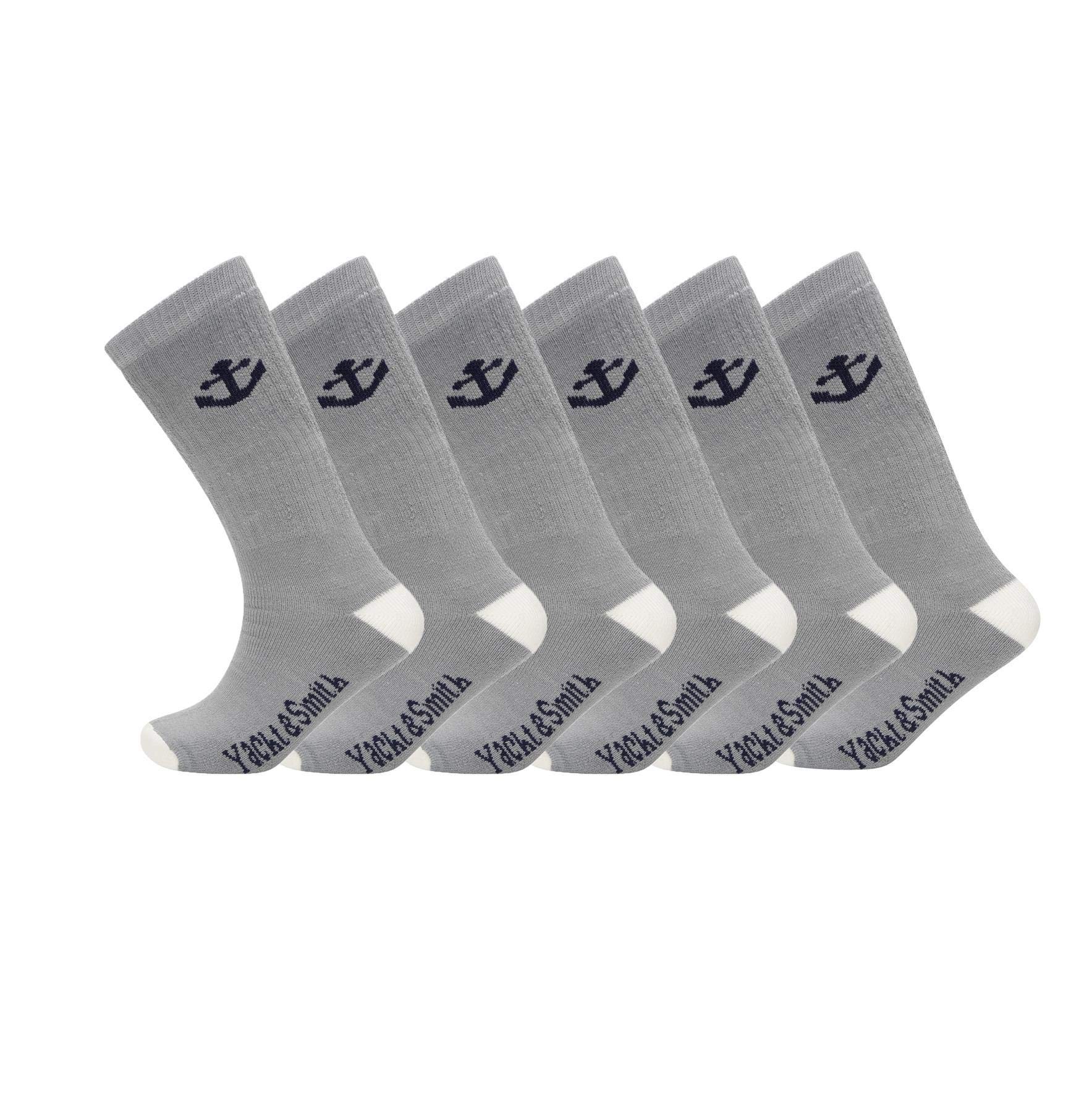 Sock Stack 12 Pairs Of Men's Merino Wool Socks Thermal Warm Walking Hiking Work Boot Sock UK Size 6-11, Style 2