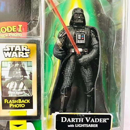 Miniatura 5 de Hasbro Star Wars Power of the Force POTF2 Flashback Figura de acción de Darth Vader