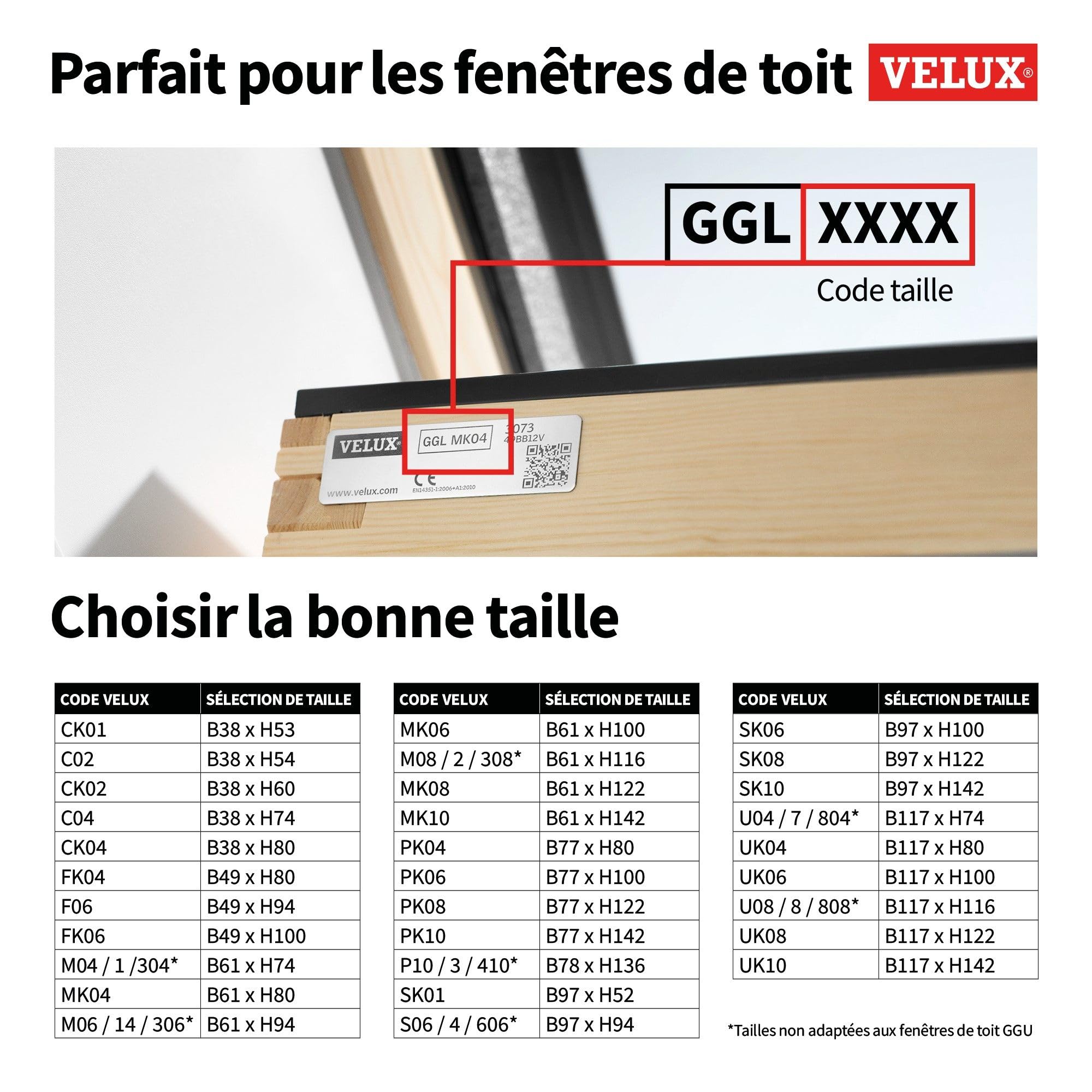 Cocoon Store Occultant sans Percage M04 Rideau Thermique - Store pour Fenetre de Toit - Isolant Thermique - Schwarz