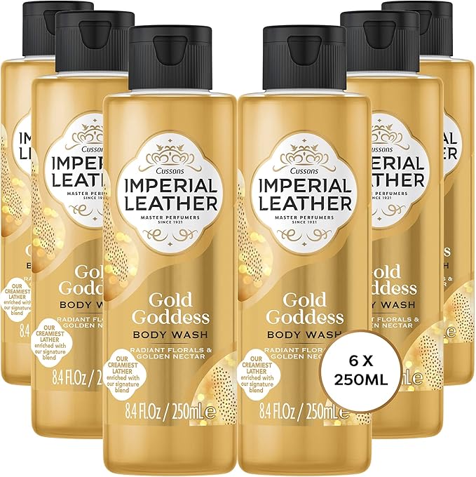 Imperial Leather Golden Goddess Body Wash, Radiant Florals and Golden