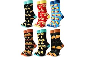Show Your Fiesta Spirit with Taco Socks: The Perfect Mexican-Themed Gift