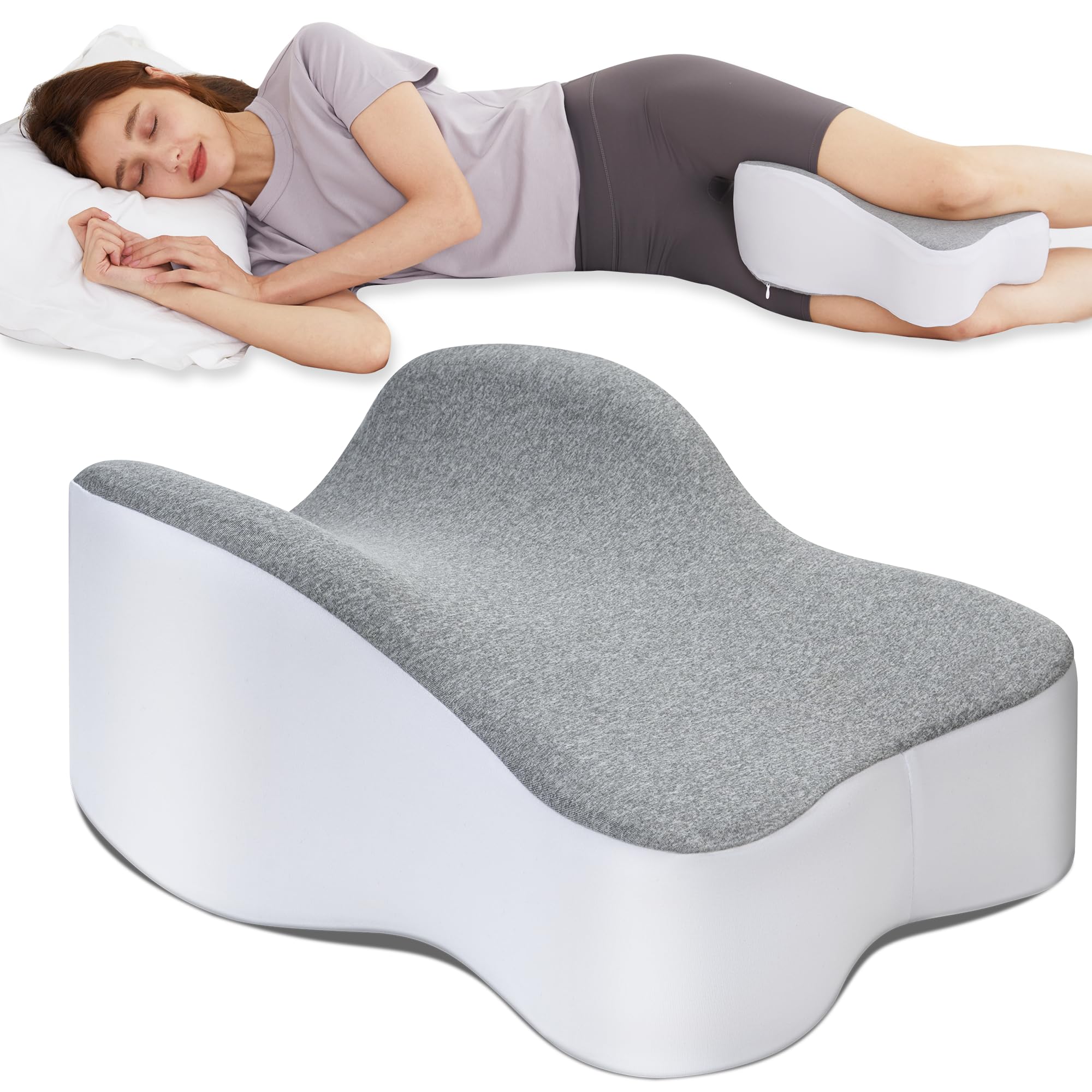 UJPFEO Knee Pillow for Sciatica