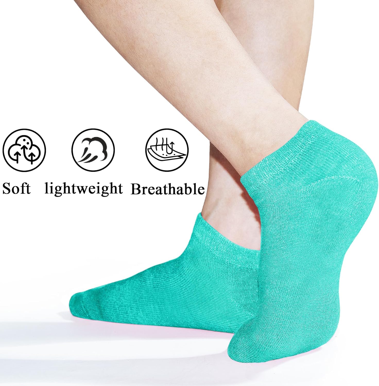 25 Pairs Toddler Girls Ankle Socks - Soft Low Cut for Kids Aged 1-14 - Image 4