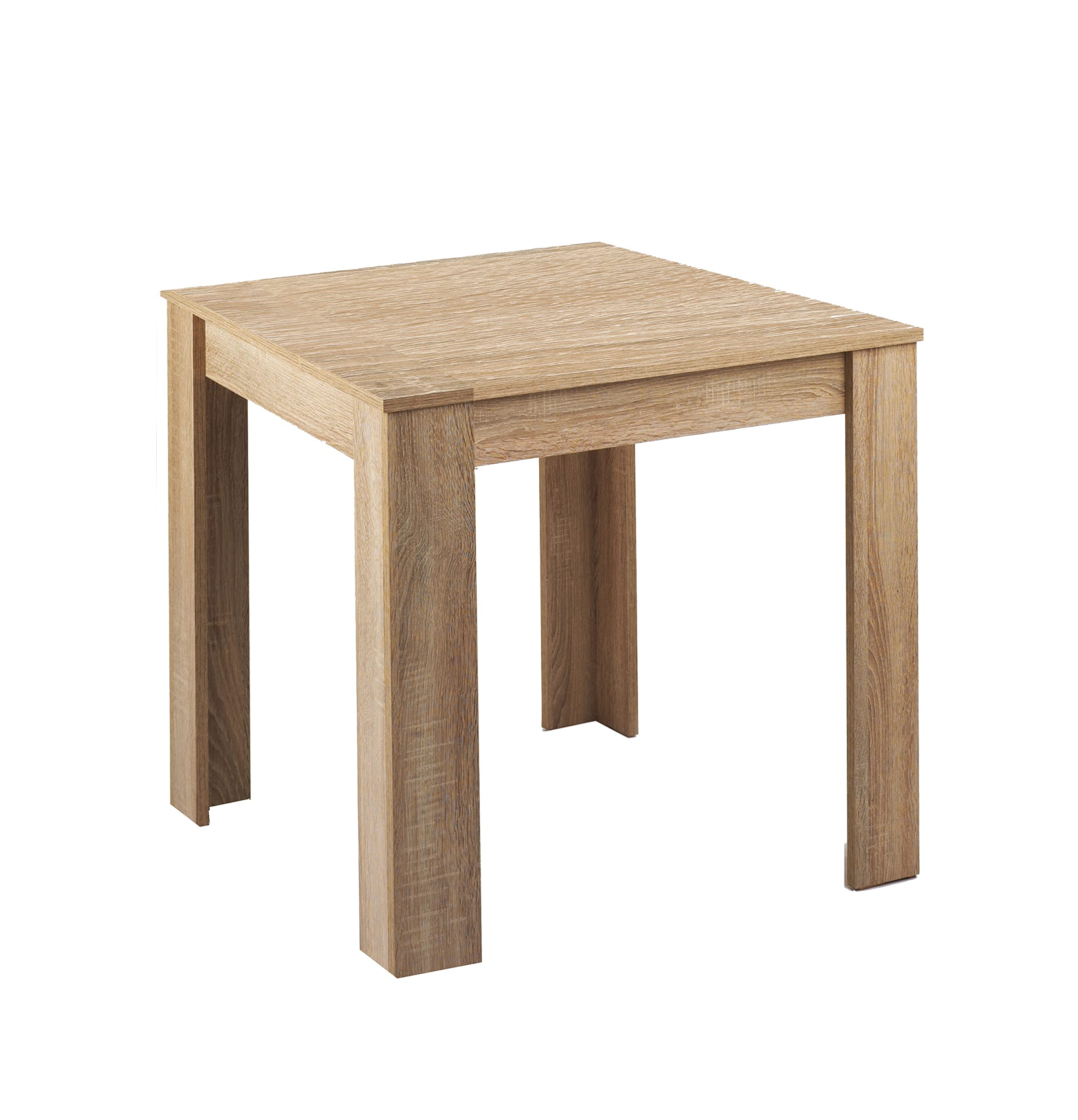 byLIVING Esstisch Nepal, Küchentisch in Eiche-Optik, 80 x 80, H 75 cm | Platzsparender Tisch