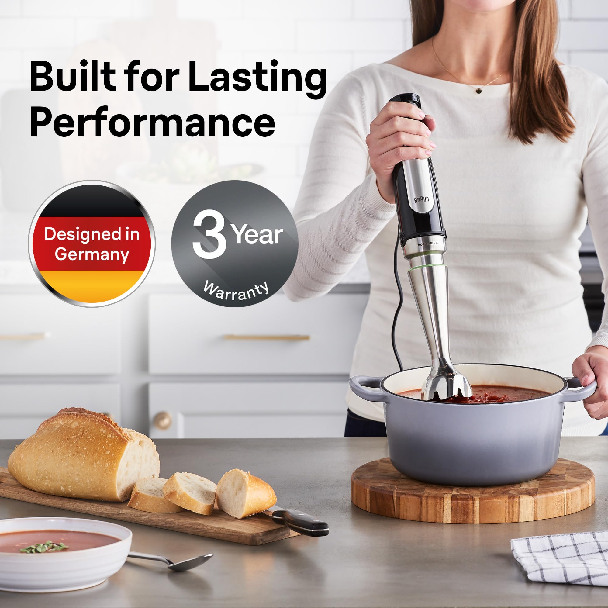 Braun MultiQuick 7 Immersion Blender - Powerful & Easy -8