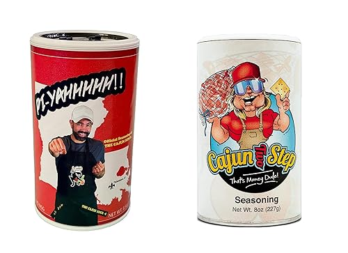 Paquete de StaleKracker's Cajun Two Step Original 8 onzas y The Cajun Ninja's PI-YAHHHH!! Condimento 8 onzas