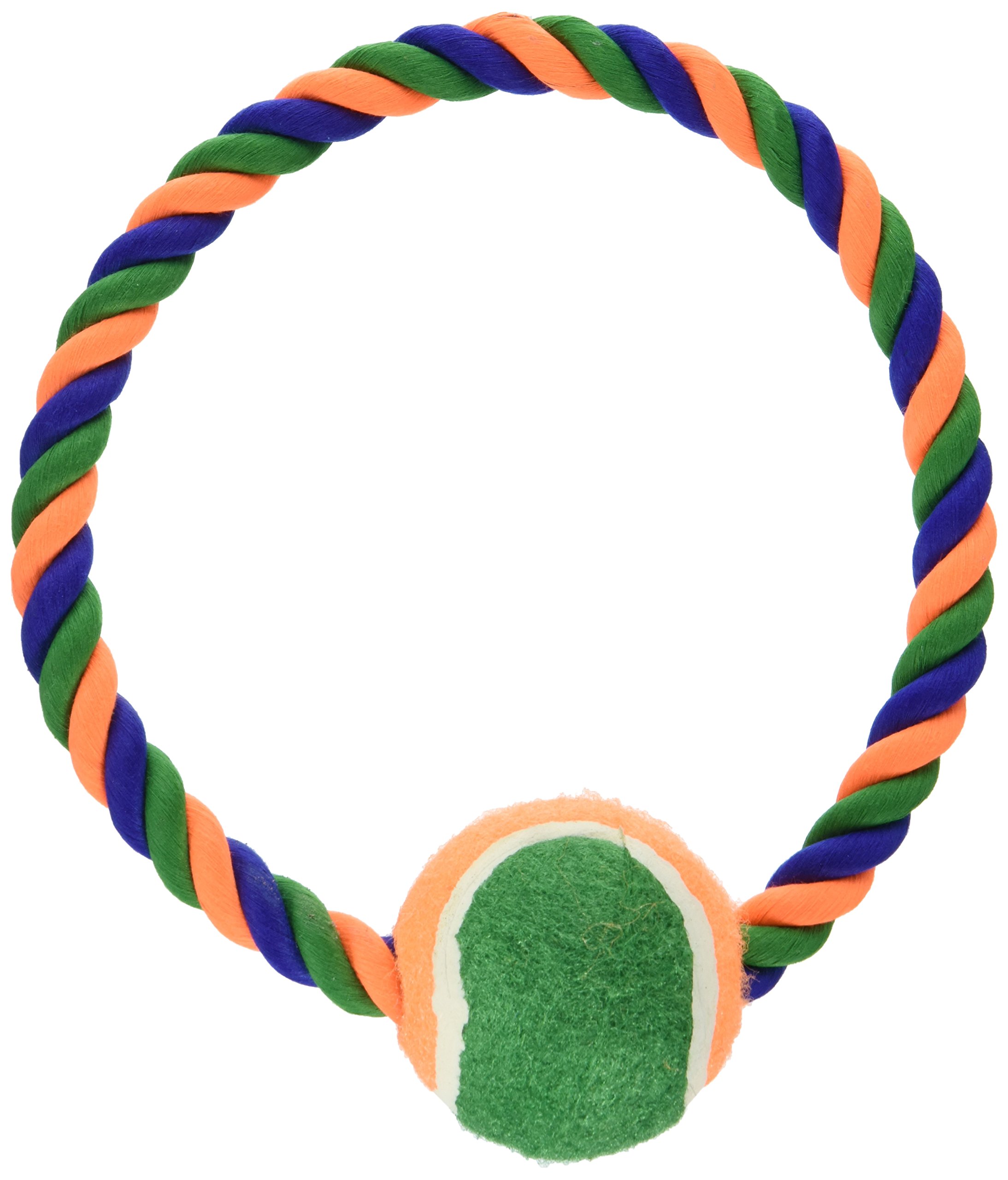 BOWWOWBow Wow Ring Rope with Tennis Ball