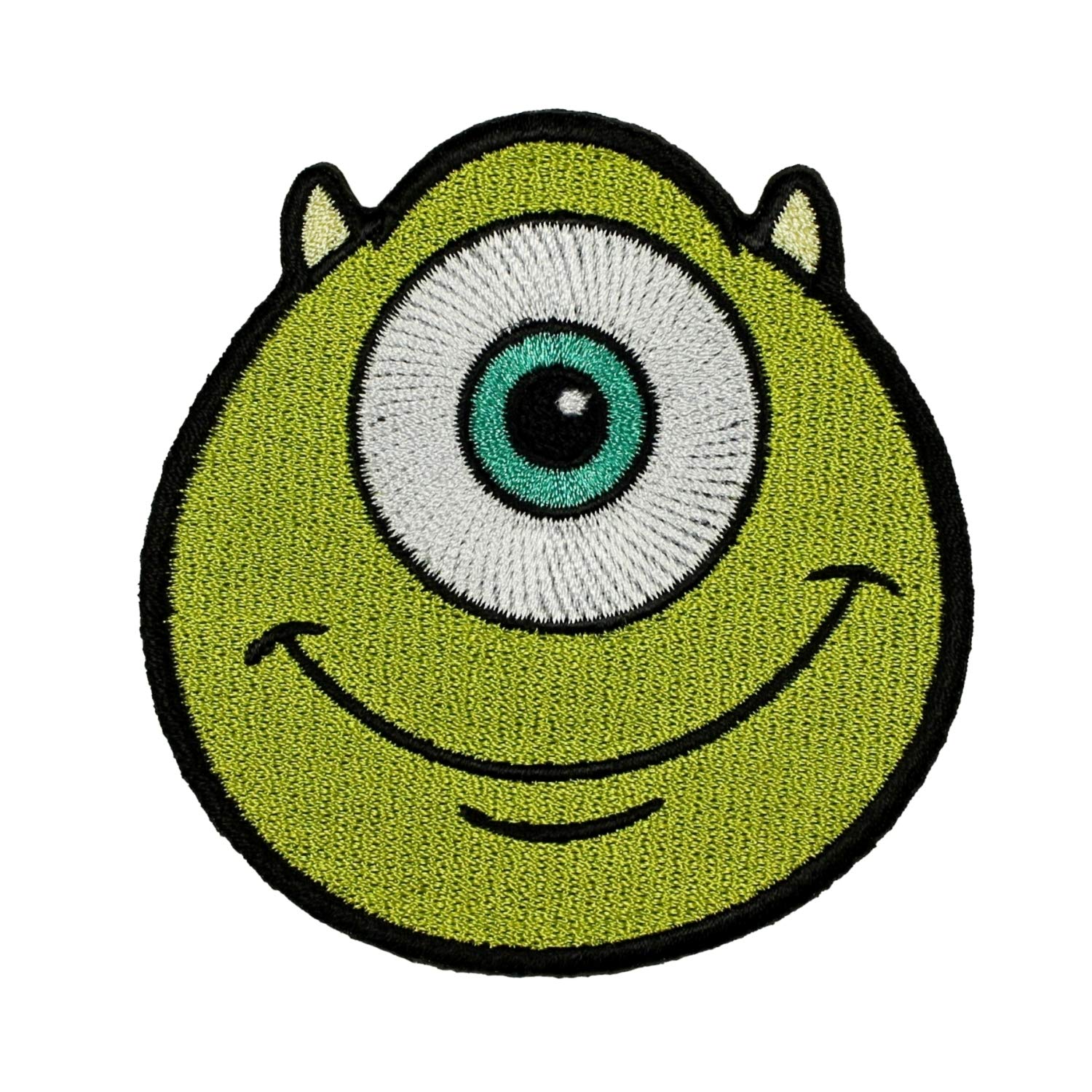 LoungeflyDisney Monster Inc Mike Wazowski Patch Scare Movie Embroidered Iron On Applique