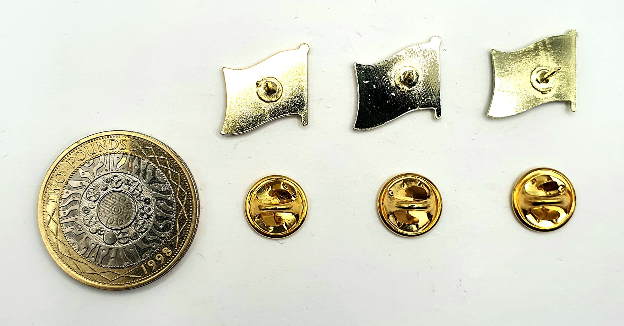 USA United States of America Metal Enamel Country Flag Pin Badge Pack of 3 - Image 4