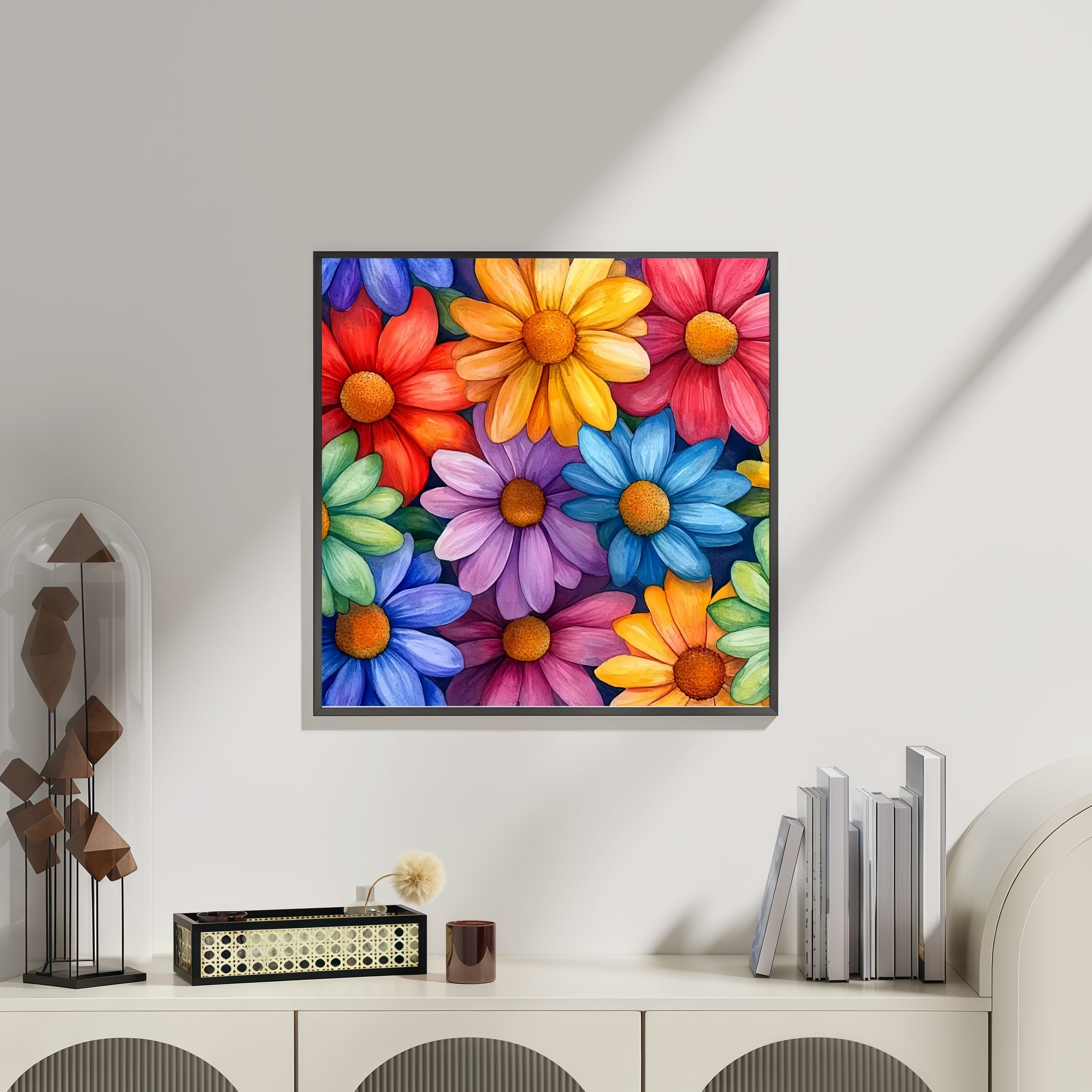 5D Diamond Art Kits - Floral Designs for Beginners -2