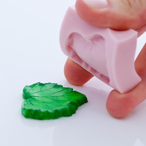 Miniatura 3 de Molde de silicona flexible de hoja de uva, fondant, caramelo, chocolate, apto para alimentos, arcilla polimérica, molde de resina, epoxi y mucho más