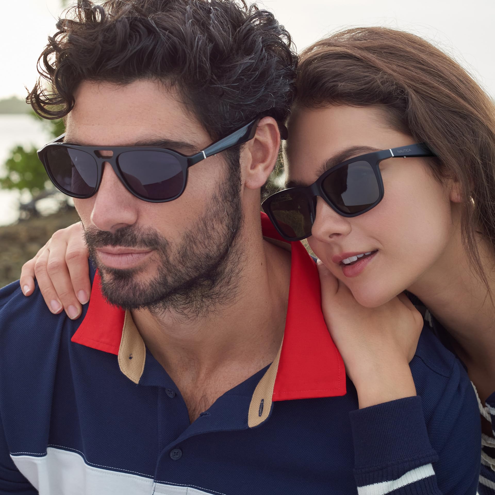 Lucyd - Collezione Nautica - Occhiali Intelligenti Uomo e Donna - Occhiali Intelligenti Wireless con Altoparlanti Aperti e Microfono
